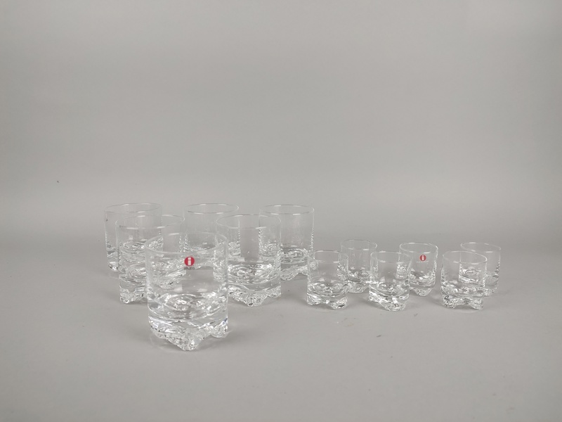 Whiskey & Snapsglas, "Gaissa" Tapio Wirkkala Iittala Finland