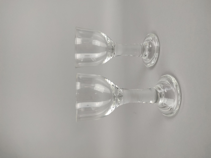 Glas 2 st, Eva Englund, signerade