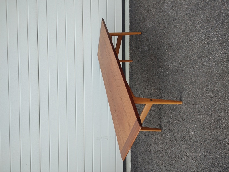 Soffbord, teak & ek, 1960-tal