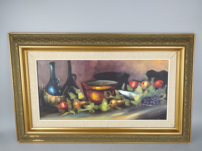 Olja på duk, Gustave Thomaeus, signerad